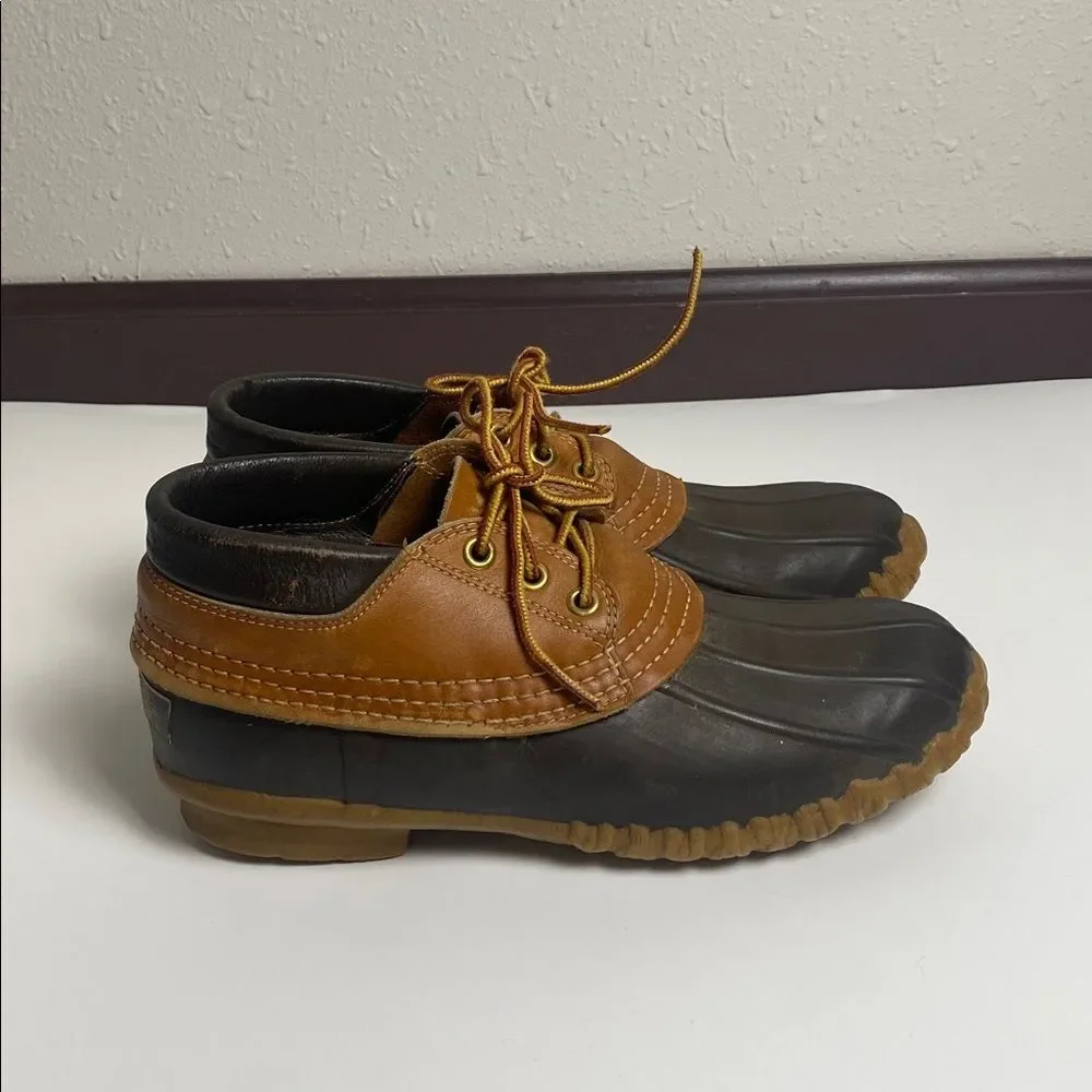 Maine Hunting Shoes Leather Duck Boots | Made In USA | Men's Size 7